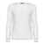 SEASE Sease Whole Round Summer Sweater WHITE