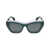 Lanvin LANVIN Sunglasses TRANSPARENT GREEN/LILAC