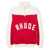 RHUDE Rhude  Contrast Quarter-Zip Varsity Clothing RED