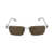 Salvatore Ferragamo SALVATORE FERRAGAMO Sunglasses GOLD/BROWN