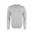 THE (ALPHABET) The (Alphabet) The (Knit) - Fine Knit Crew-Neck Sweater GREY