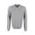 THE (ALPHABET) The (Alphabet) The (Knit) - Wool Pullover GREY