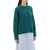 GUEST IN RESIDENCE Crew-Neck Sweater In Cashmere FOREST