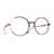 CAROLINE ABRAM CAROLINE ABRAM  Chloe Eyeglasses 664 BLUE/PINK