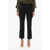 EUDON CHOI Virgin Wool Pants With Ankle Slit And Belt Black