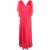 forte_forte FORTE_FORTE GOWN IN TULLE AND SILK AND COTTON VOILE DRESS CORAL