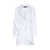 JACQUEMUS 'La Robe Bahia' White Short Draped Shirt Dress in Viscose Woman Jacquemus WHITE