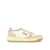 AUTRY Autry Medalist Low White Canvas And Pink Leather Sneakers WHITE