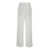 Brunello Cucinelli White Tailored Trousers In Cotton Woman WHITE