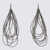Brunello Cucinelli Brunello Cucinelli Silver Tone Metal Earrings 