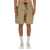 SOUTH2 WEST8 SOUTH2 WEST8 BELTED BERMUDA SHORTS BEIGE