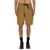 SOUTH2 WEST8 SOUTH2 WEST8 COTTON BERMUDA SHORTS BROWN