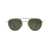 MR. LEIGHT Mr. Leight Sunglasses WHITE GOLD-MATTE BRONZE/GREEN