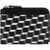 PIERRE HARDY Cube Wallet BLACK-WHITE-BLACK