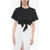 Isabel Marant Etoile Crew Neck Zelikia T-Shirt With Knotted Detail Black