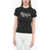 Ralph Lauren Solid Color Crew-Neck T-Shirt With Printed Logo Black
