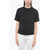 Alexander McQueen Crew Neck T-Shirt With Ton Sur Ton Patches Black