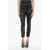 Ermanno Scervino Eco-Leather Pants With Drawstringed Waist Black
