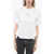 Stella McCartney Cotton 2001 T-Shirt With Transversal Stitchings White