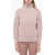 Barbour Solid Color Rockcliffe Turtleneck Sweater Pink