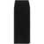 COURRÈGES COURRÈGES Long ribbed fitted skirt BLACK