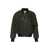 THE ATTICO The Attico Anja Lambskin Bomber Jacket Black