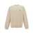 JACQUEMUS 'Le Sweatshirt Gros-Grain' Beige Sweatshirt with Logo Patch in Cotton Man BEIGE