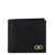 Ferragamo Black Gancini Bi-Fold Wallet in Leather Man Ferragamo BLACK