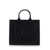 Dolce & Gabbana Black Handbag with Tonal DG Detail in Smooth Leather Woman BLACK