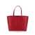 Dolce & Gabbana 'Dg Logo' Red Medium Shopper In Leather Woman RED