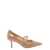 Jimmy Choo 'Bing' Pink Pumps With Crystal Embellishment In Patent Leather Woman BEIGE