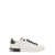 Dolce & Gabbana 'Portofino' White Low Top Sneakers With Logo Lettering Detail In Smooth Leather Man WHITE