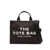 Marc Jacobs 'The Tote' Black Tote Bag with Contrasting Logo Print in Cotton Black Woman Marc Jacobs BLACK
