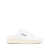 AUTRY AUTRY Low-top 'Medalist' leather mules with laces WHITE