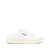 AUTRY AUTRY Low 'Medalist' leather mules with laces WHITE