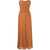 forte_forte FORTE_FORTE Silk and crystals bustier dress BROWN