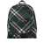 Burberry BURBERRY Check motif nylon backpack GREEN