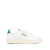 AUTRY 'Medalist' White Low Top Sneakers with Contrasting Heel Tab in Leather Woman WHITE