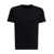 Tom Ford Black Stretch Cotton Crew Neck T-Shirt Black