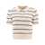 Aspesi Aspesi Striped Polo Shirt WHITE