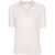 CLOSED Closed Linen And Cotton Blend Polo Shirt WHITE