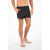 Neil Barrett Thunder Printed Shorts Swimsuit Black