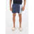 Neil Barrett Printed Box Fit Shorts Blue