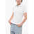 Barbour Piquet Cotton Partsdown Polo Shirt With Ton-On-Ton Logo White