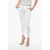 Fabiana Filippi Strech Cotton Chinos Pants With Jeweled Belt Loops White