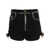 Versace Jeans Couture Versace Jeans Couture Buckle Shorts Clothing Black