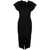 Isabel Marant ISABEL MARANT SHEATH DRESS WITH CAP SLEEVES BLACK