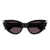 Alexander McQueen Alexander McQueen Sunglasses BLACK