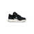 AMIRI Black Low Top Sneakers With Logo Detail In Tech Fabric And Leather Man Black