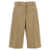 Jil Sander Jil Sander Wool Bermuda Shorts Beige